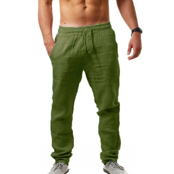 Pantalon en lin pour homme