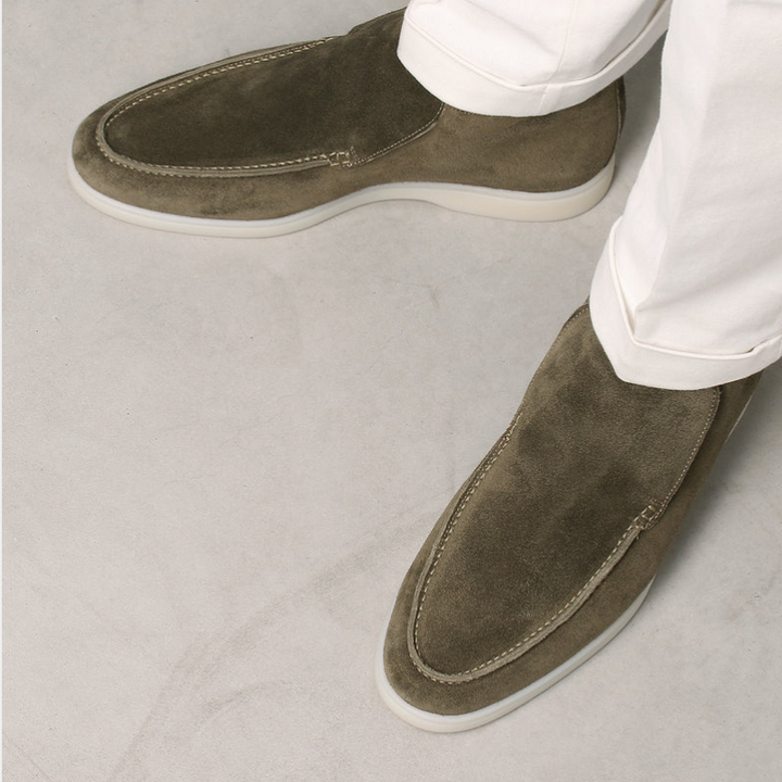 Mocassins Élégants en Veau Velours pour Homme : Style et Confort au Quotidien