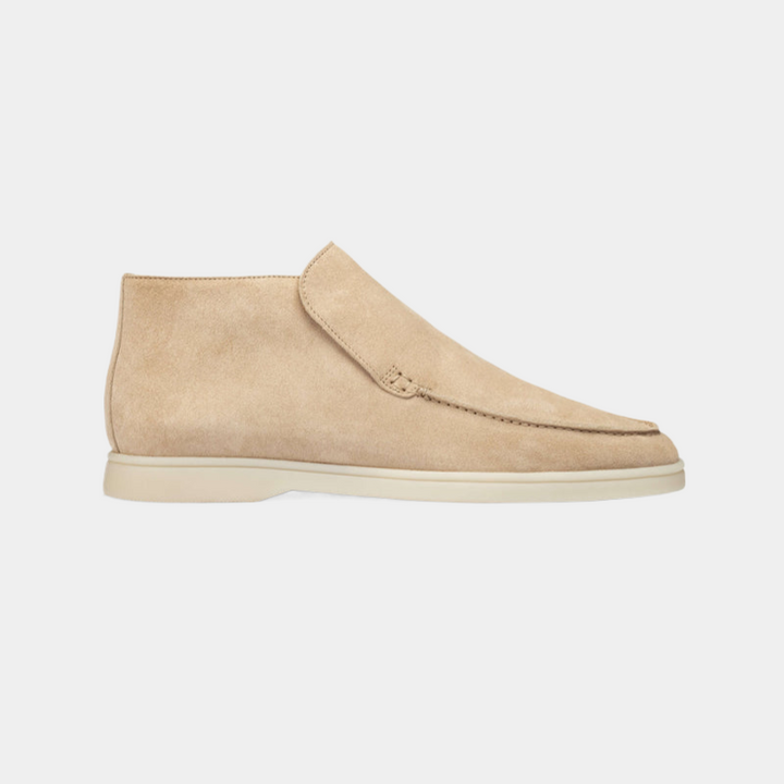 Mocassins élégants en cuir suédé pour hommes