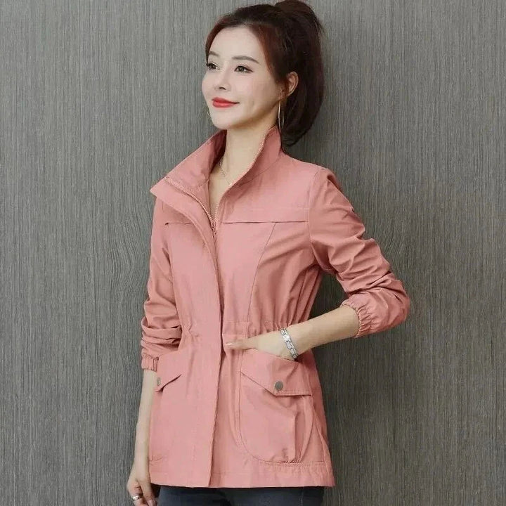 Noena - Manteau de printemps pour femme à taille ajustable
