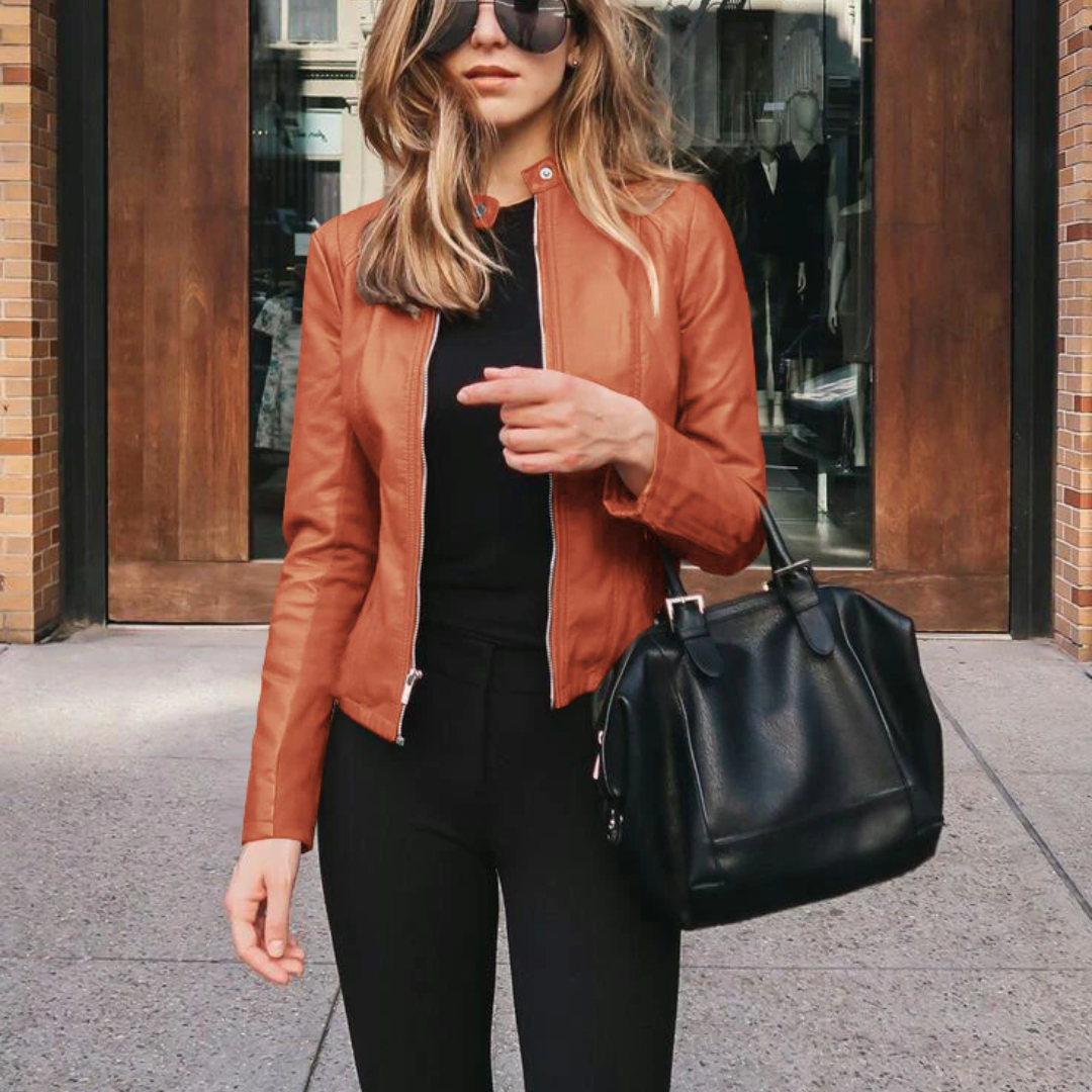 Brit | Veste en cuir tendance