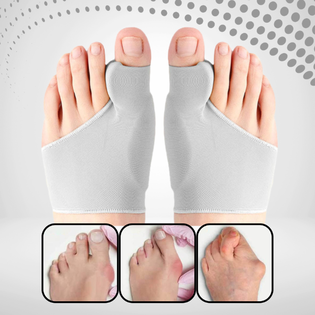 Séparateur d'Orteils avec Coussin en Gel pour Correction de Hallux Valgus