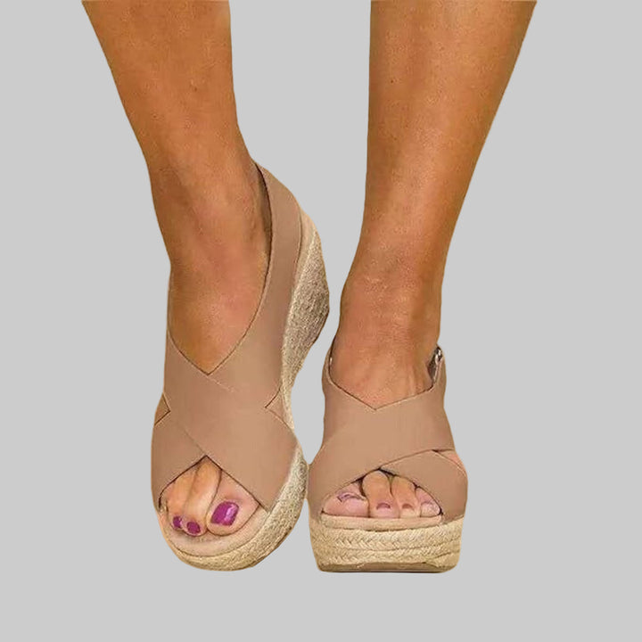 Espadrilles compensées pour femmes