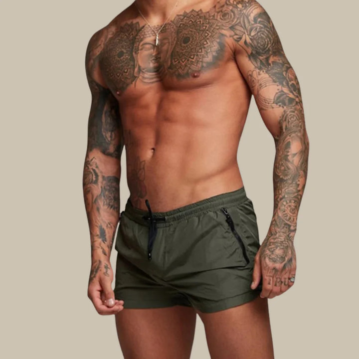 Sheldon – Short de Bain Extensible et Séchage Rapide pour Hommes