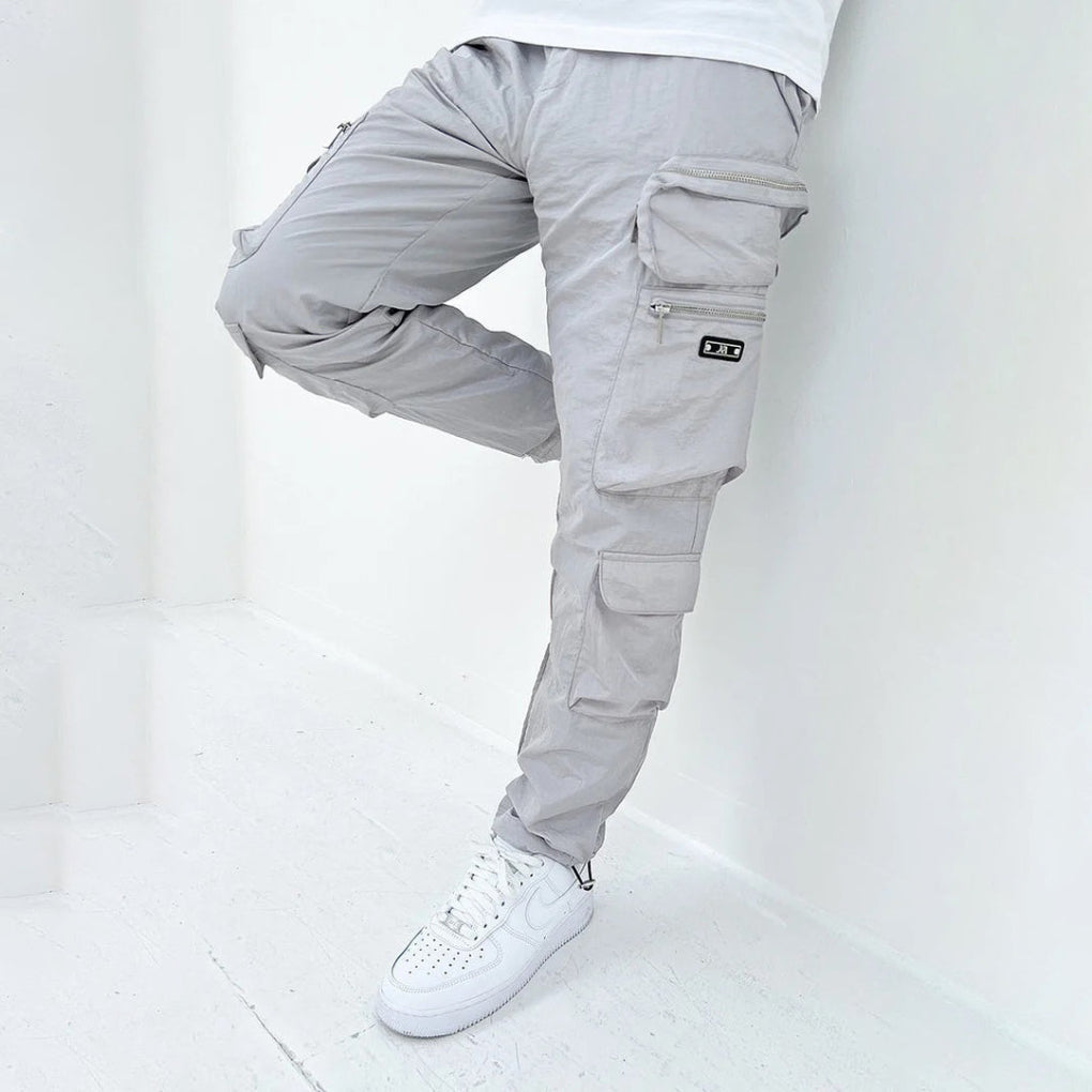 Pantalon cargo multi-poches coupe classique pour homme