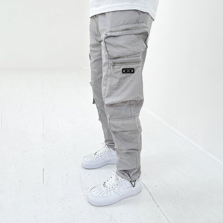 Pantalon cargo multi-poches coupe classique pour homme