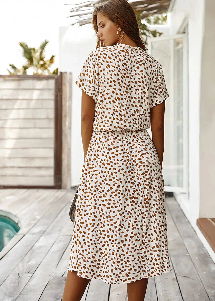 Lara - Robe d'été imprimée