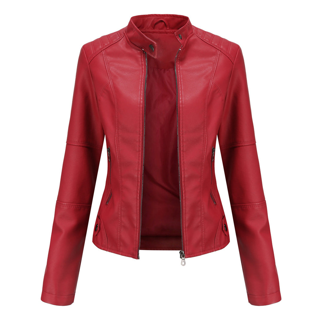 Alix |  Veste en cuir intemporelle