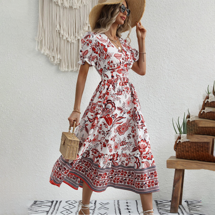 Robe florale élégante