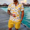 Ensemble de tenue hawaïenne de style plage rétro