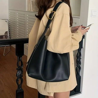 Blanche - Sac élégant en cuir pour femme
