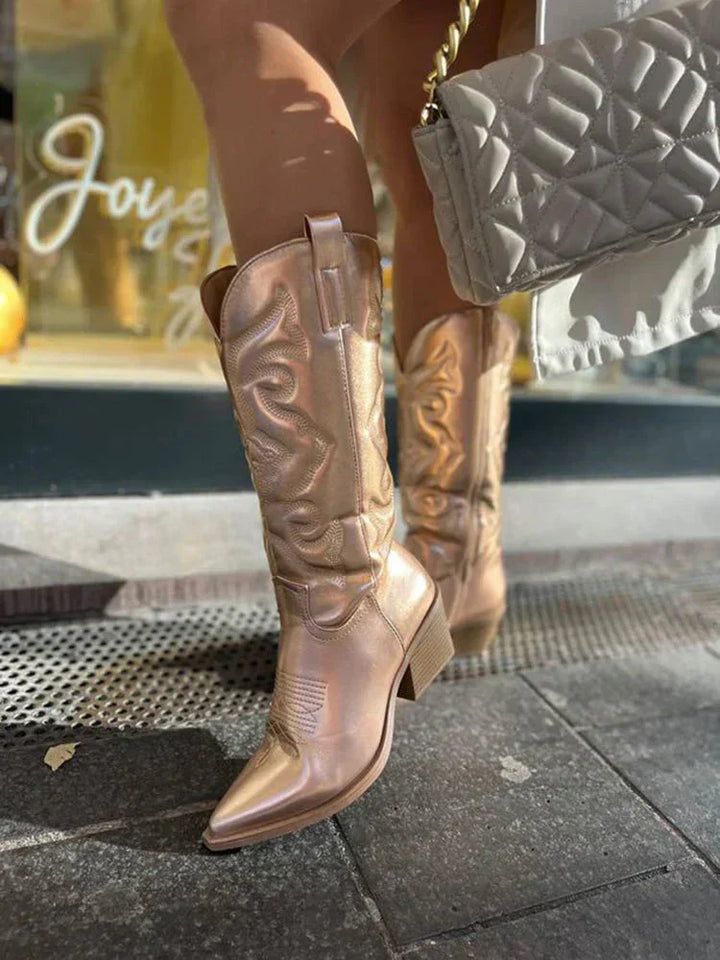Bottes Cowboy Élégantes pour Femmes