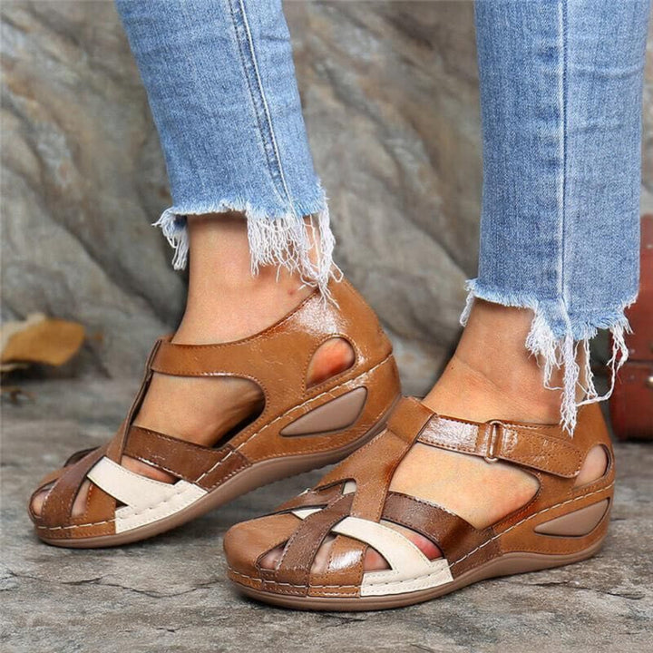 Gendula – Sandales Confortables à Bout Ouvert pour Femmes