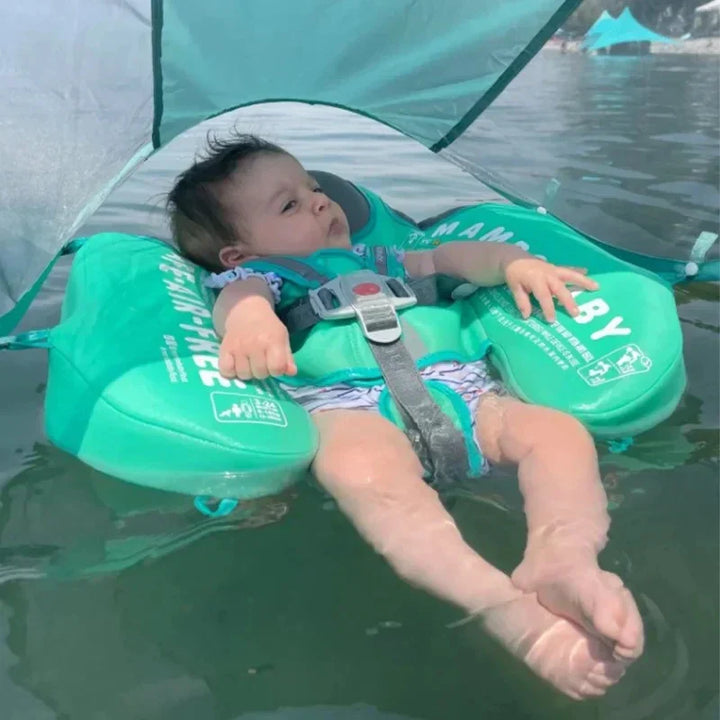 Bouée Bébé avec Pare-Soleil UPF 50+ – Splash – Sécurité & Confort