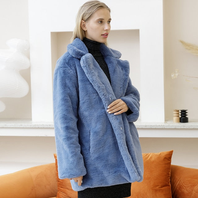 Emma | Manteau de fourrure élégant
