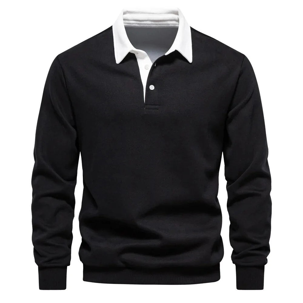 Béret – Polo à manches longues pour homme