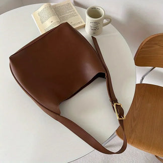 Blanche - Sac élégant en cuir pour femme