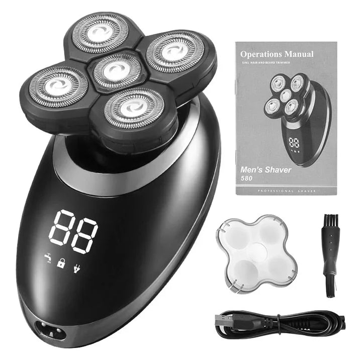 Tondeuse multifonction sans fil et étanche pour homme
