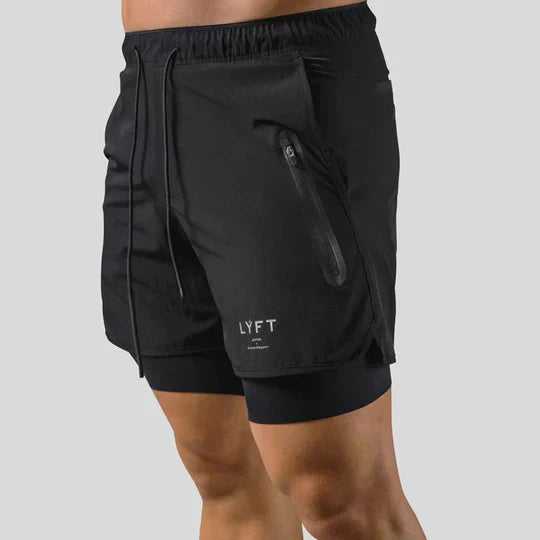 Pantalon de sport 2 en 1 pour homme