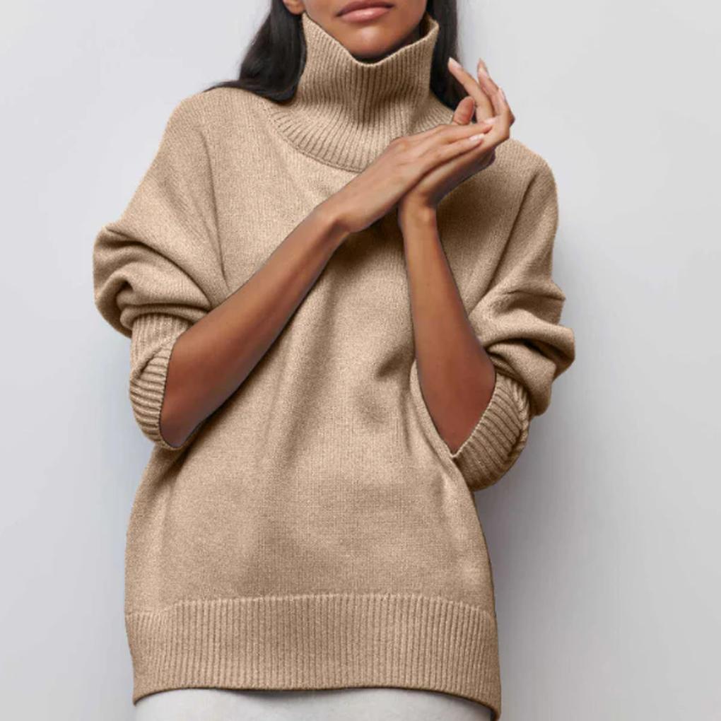 Pull col roulé pour femme – Indispensable pour l'hiver