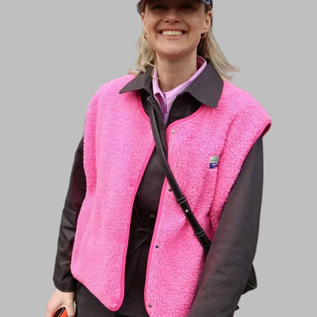 Gilet en laine d'agneau de qualité supérieure