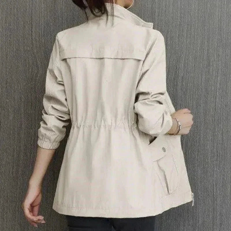 Noena - Manteau de printemps pour femme à taille ajustable