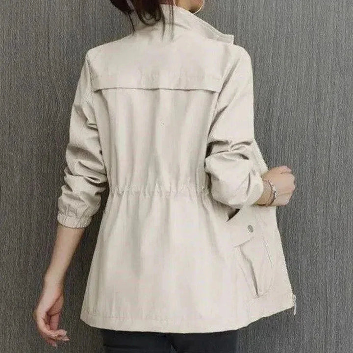 Noena - Manteau de printemps pour femme à taille ajustable