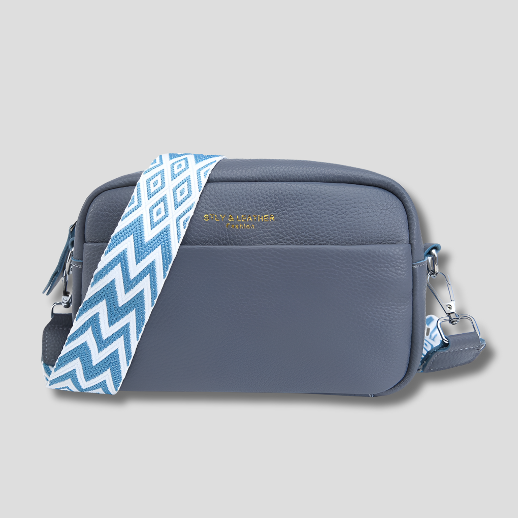 Sac à main en cuir véritable pour femme