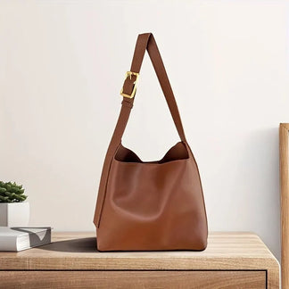 Blanche - Sac élégant en cuir pour femme