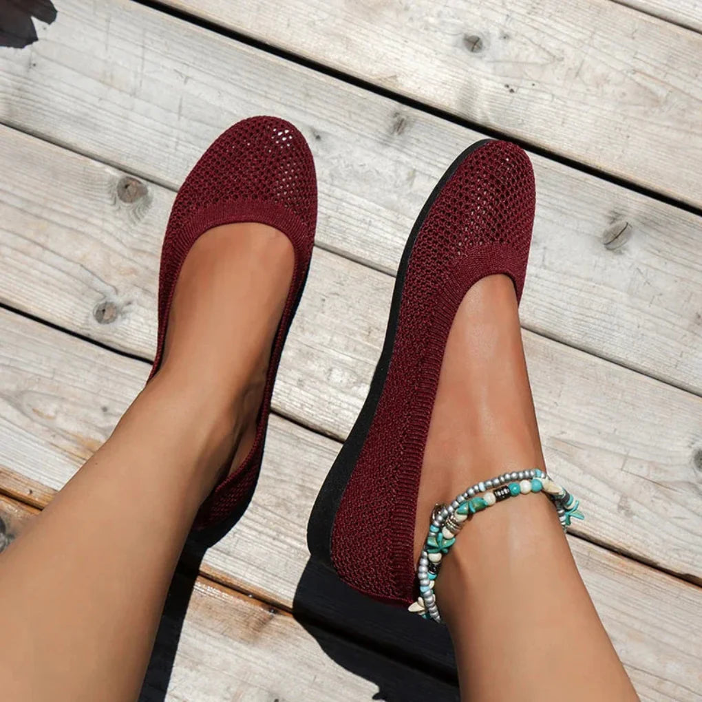Chaussures plates tendance pour femmes, idéales pour l'été