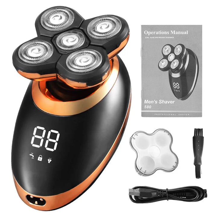 Tondeuse multifonction sans fil et étanche pour homme