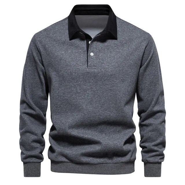 Béret – Polo à manches longues pour homme