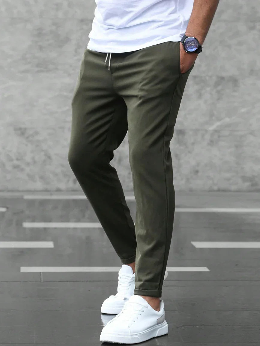 Pantalon extensible moderne pour homme