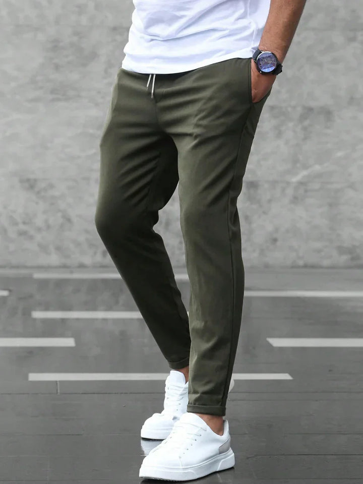 Pantalon extensible moderne pour homme