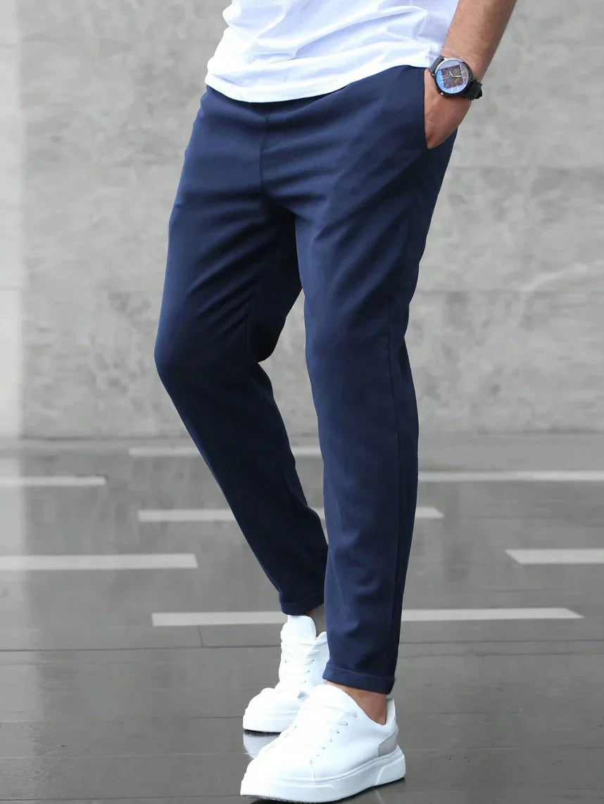 Pantalon extensible moderne pour homme