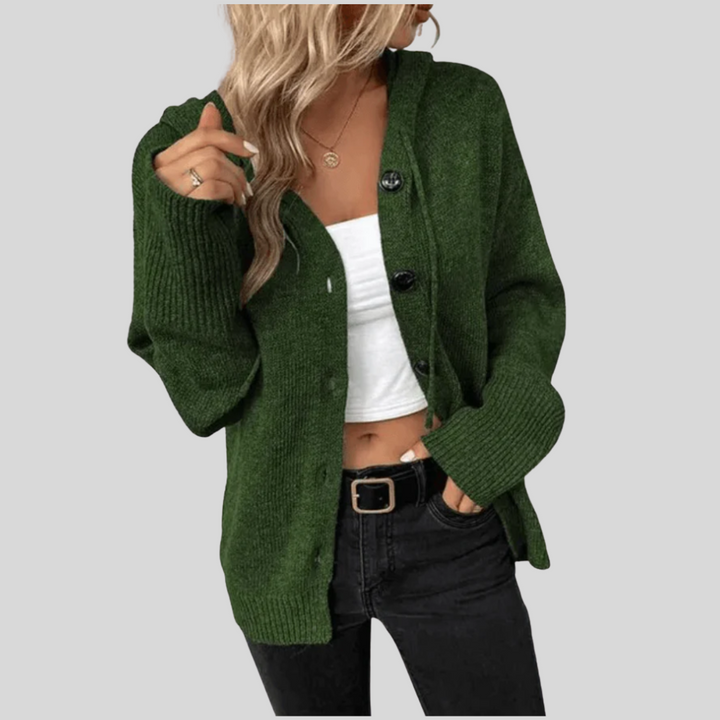 Cardigan en tricot pour femme – Chaud et boutonné