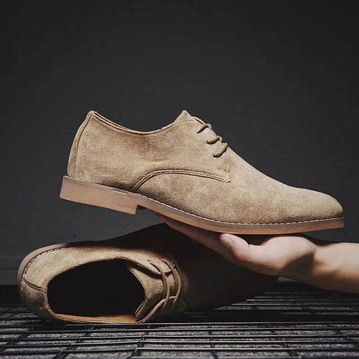 Chaussures Oxford en daim pour homme