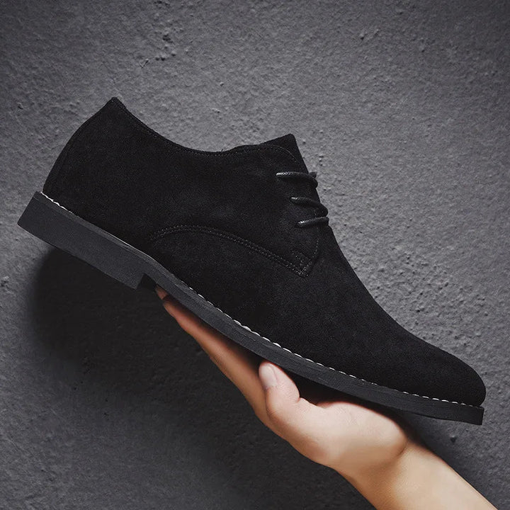 Chaussures Oxford en daim pour homme