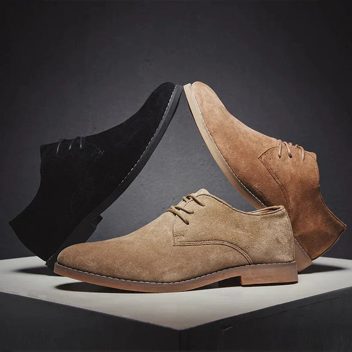 Chaussures Oxford en daim pour homme
