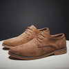 Chaussures Oxford en daim pour homme