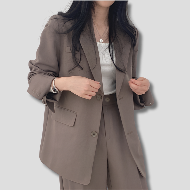 Tailleur pantalon deux-pièces pour femmes