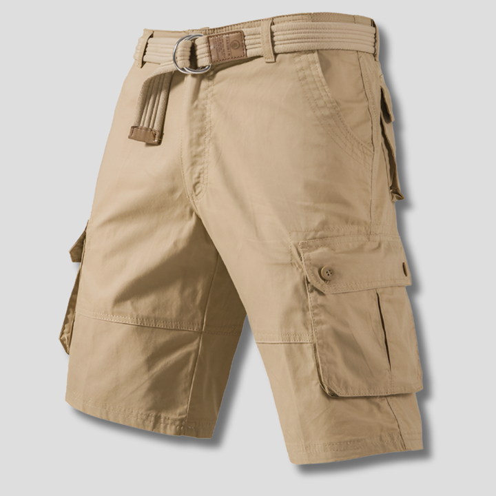 Short cargo multi-poches pour homme