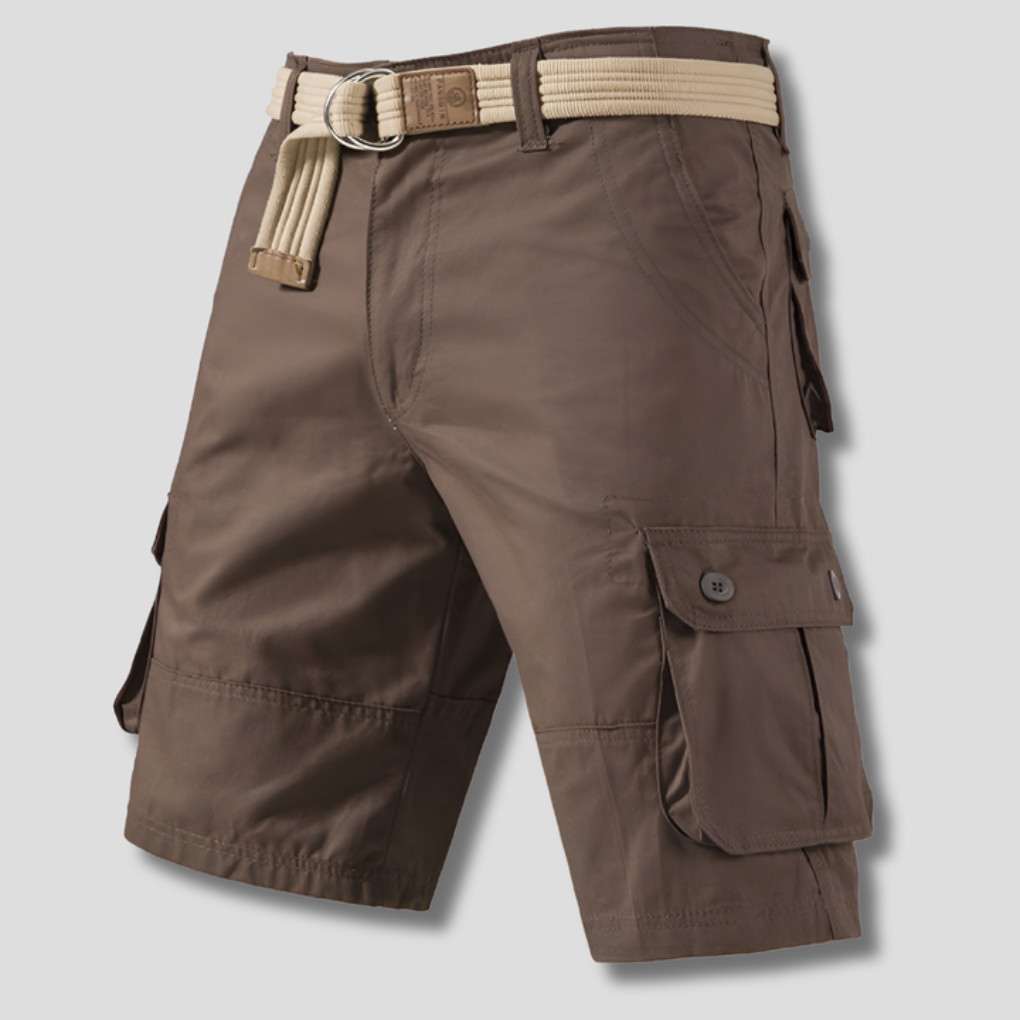 Short cargo multi-poches pour homme