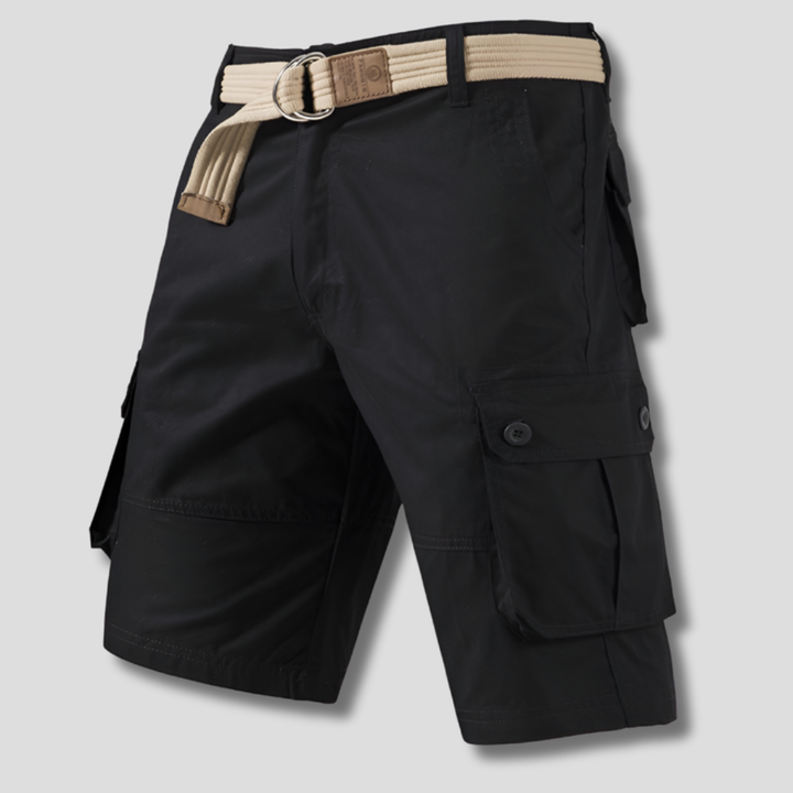 Short cargo multi-poches pour homme