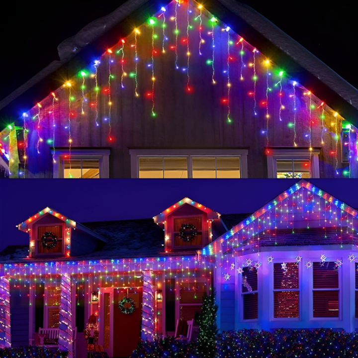 Rideau lumineux LED magique