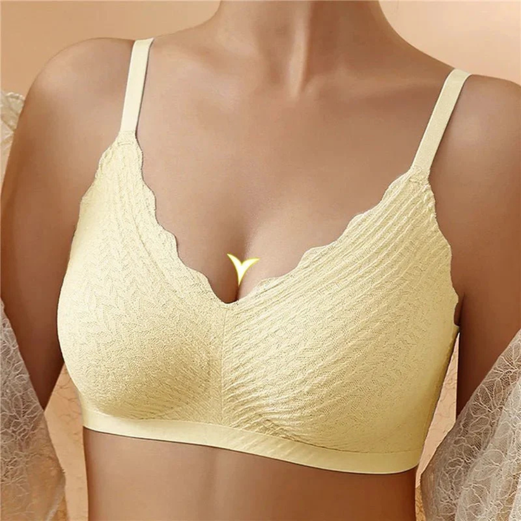 Brassière en dentelle sans armatures