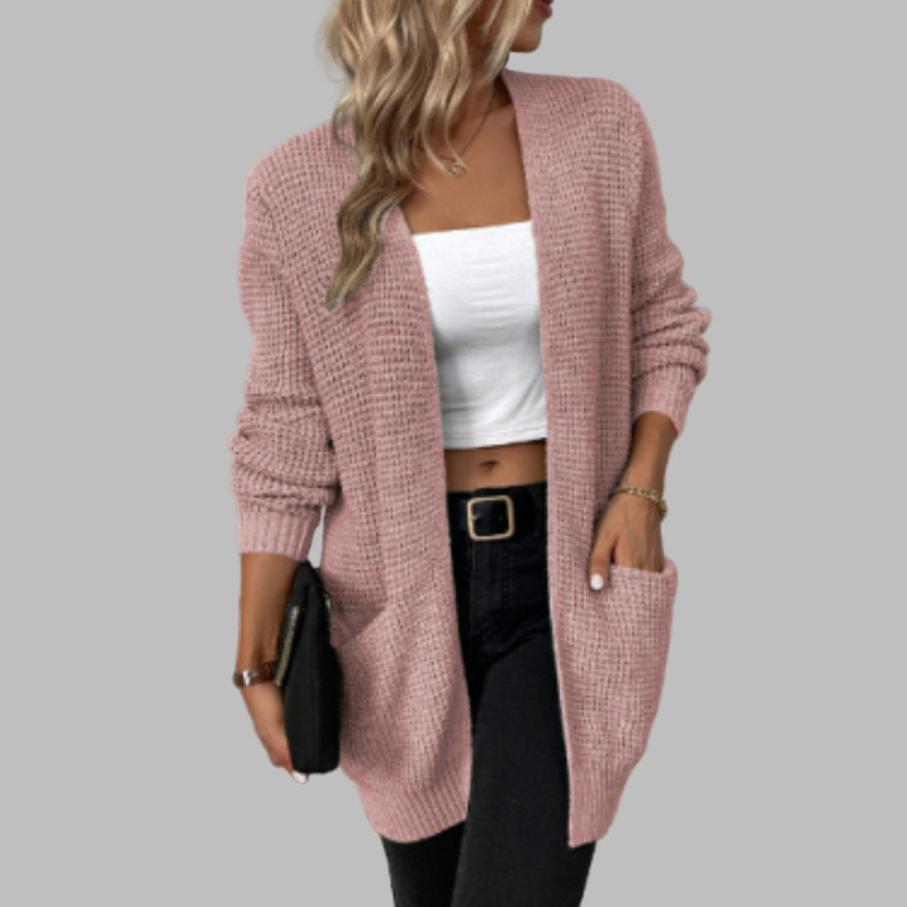 Cardigan à manches longues pour femme