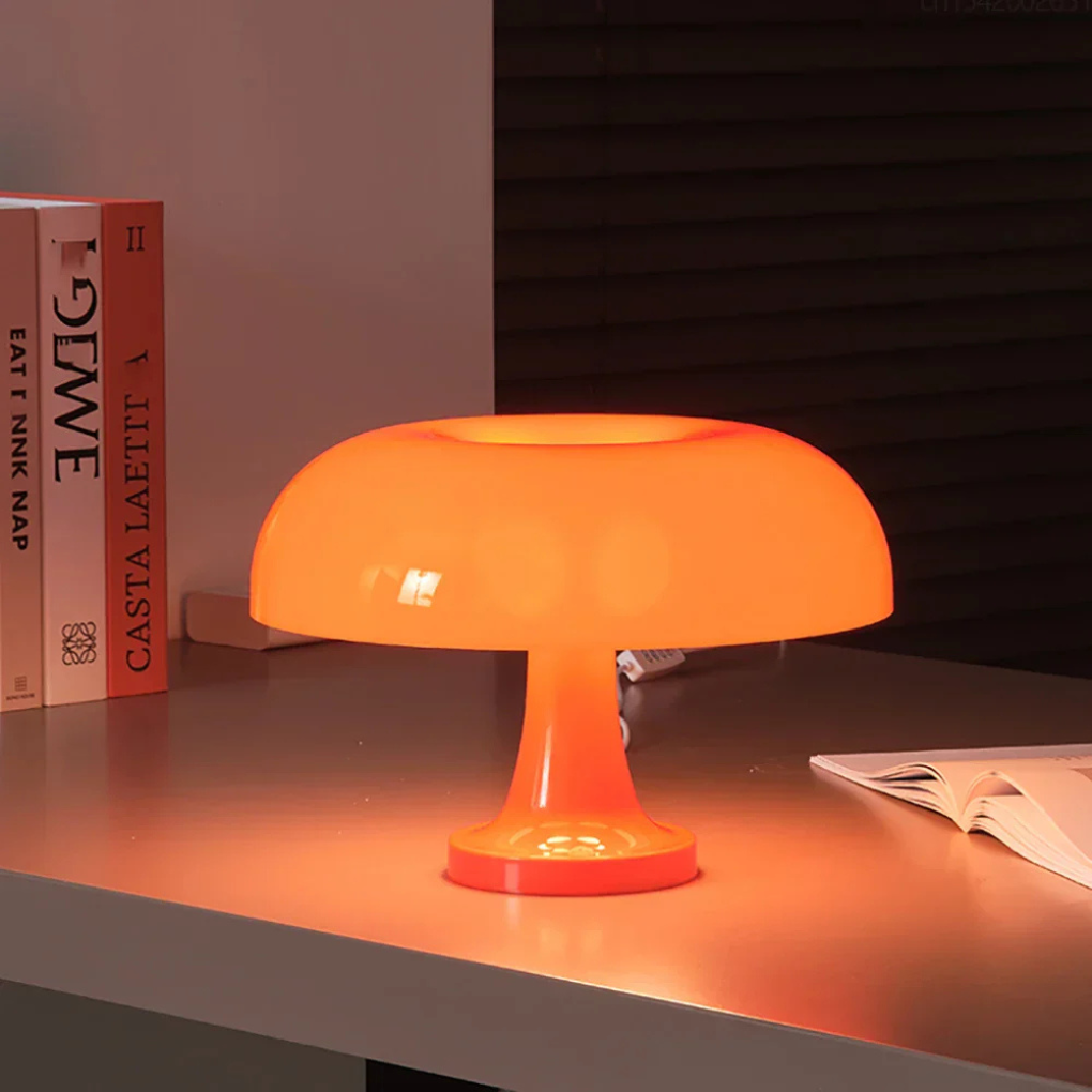Lampe de table champignon rétro