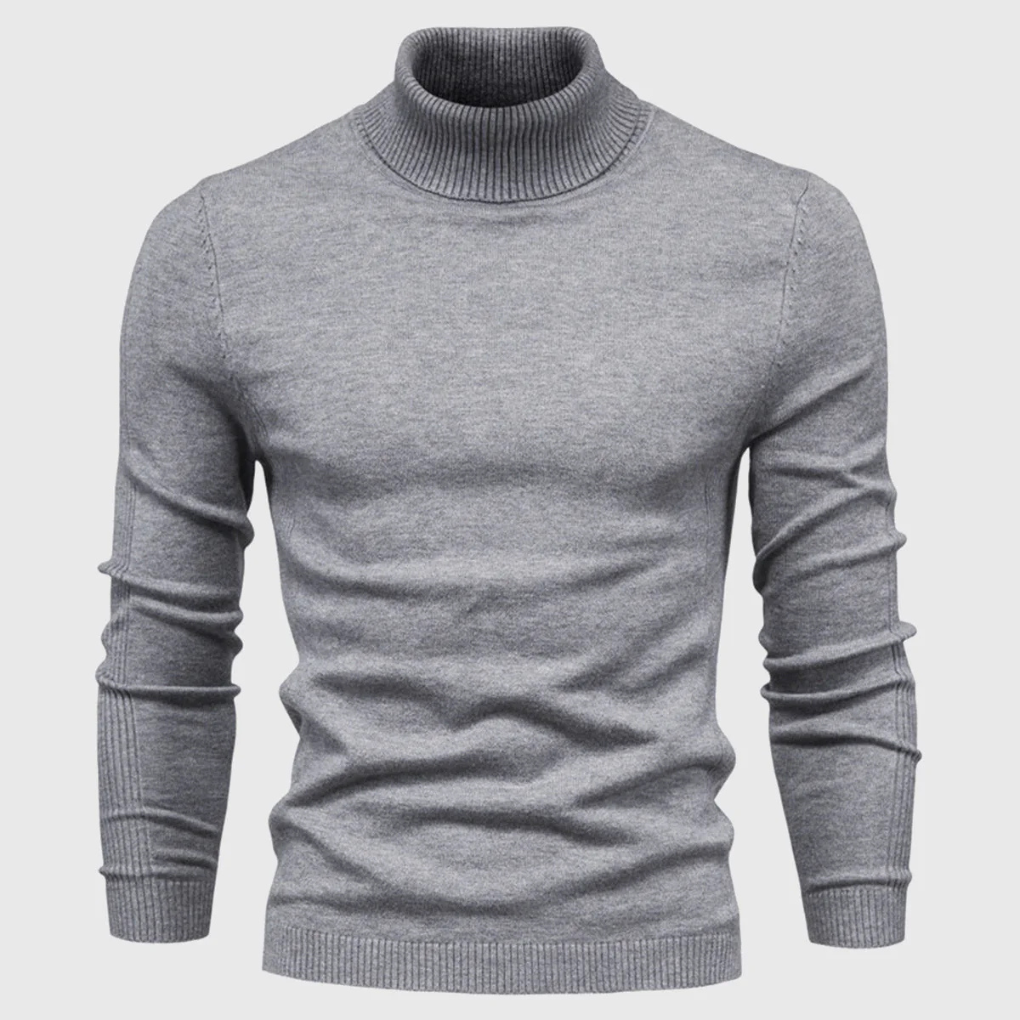 Pull col roulé lavable pour homme – Un style pratique au quotidien