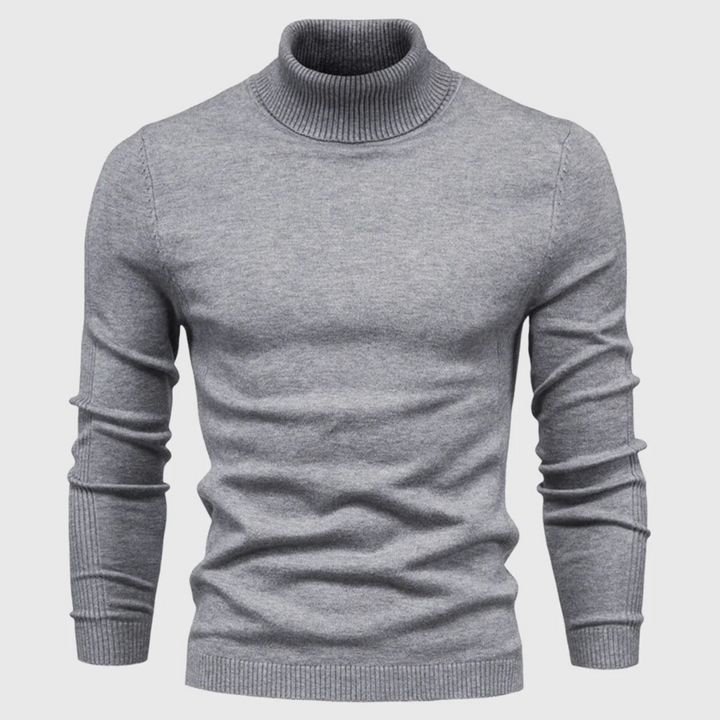 Pull col roulé lavable pour homme – Un style pratique au quotidien